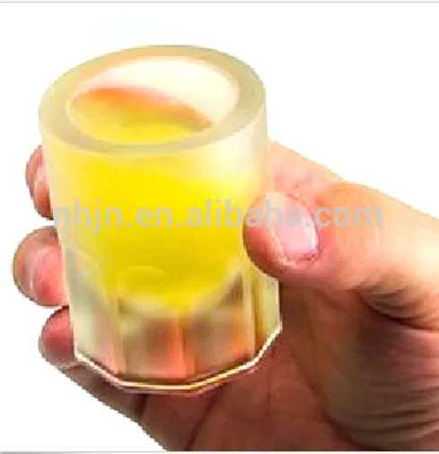 glass cup shape ice mold silicone ice cup maker and customized pop 4 6cups ice cube tray