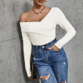 Shoulder Long Sleeve Sweaters for Women