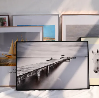 Nordic Minimalist Gold Vintage A3 Instax Photo Frame