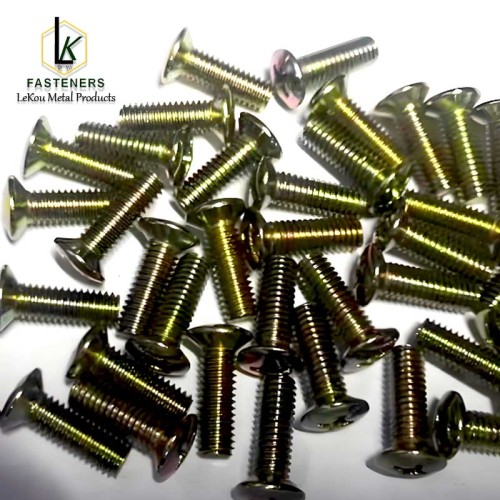 Винты с овальной головкой Phillips, сталь