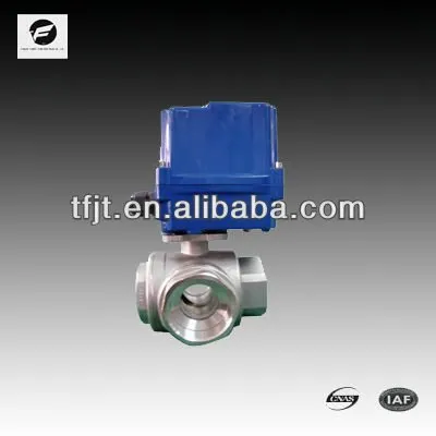 CTF series stainless steel electric valve for IC card water meter