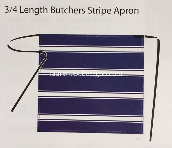 butchers stripe apron