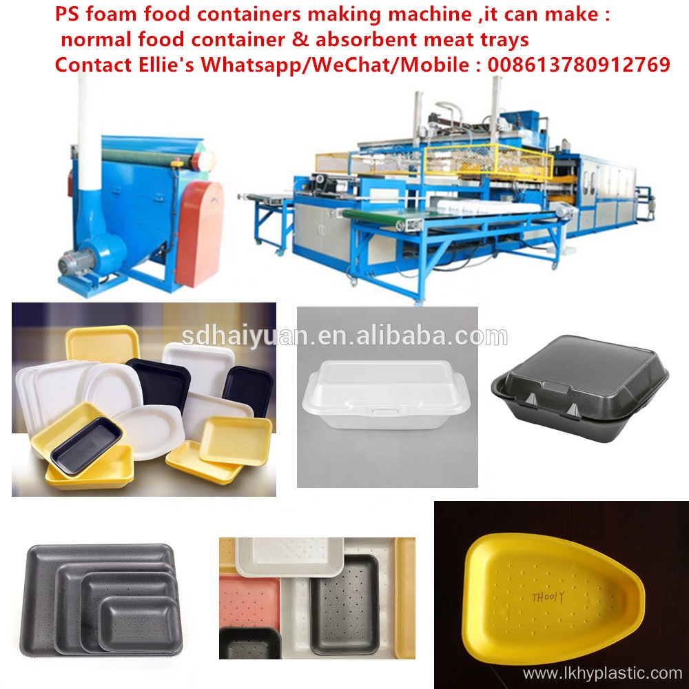 Disposable Food Box Bowl Tray Production Line