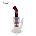 Crystor S Transparent Silicone Double Percolator Paip Air