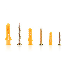 Yellow Good Quality Plastic expansion screw