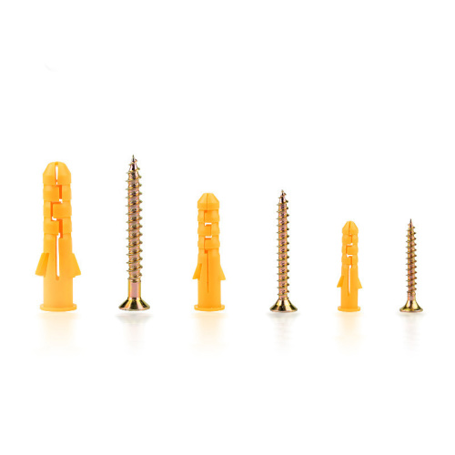 Yellow Good Quality Plastic expansion screw