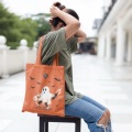 Candy Catcher Ghoul Canvas Tote Bag