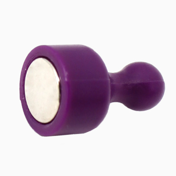 Фиолетовый магнит для доски объявлений
