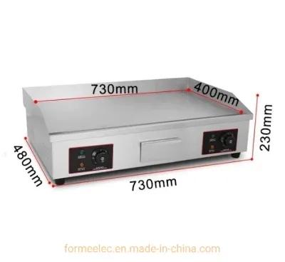 Kitchen Appliances Eg-820 Electric Grill 4.4kw Full Flat Electric Griddle