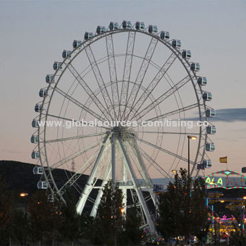 Top class amusement rides standard 165 feet playground ferris wheel