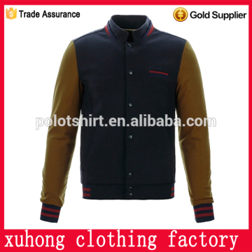sports fashion custom baseball men's varsity fabric for life jacket