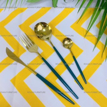 High Quality Wholesale Korean Style Stainless Steel Flatware Set - Fork Knife Spoon