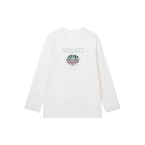 Blank Sweatshirt 230 grams Custom Logo Long Sleeve T Shirt Manufactory