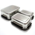 300ML 600ML 1200ML Stackable Stainless Steel Lunch Box