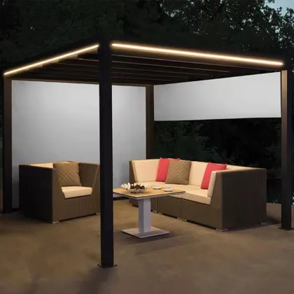 Modern Automatic Waterproof Outdoor Garden Courtyard Bower