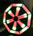 DMX LED Matrix Windmill Latar Belakang Light Light