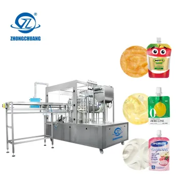 Automatic Stand Up Pouch Filling and Capping Machine for Pet Food and Beverages