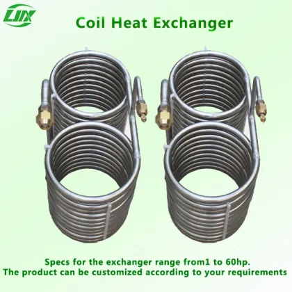 High Efficiency Titanium Evaporator Coil Condenser Heat Exchanger Tube