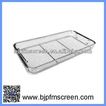 Durable Medical Stainless Steel Cleaning Basket