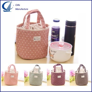 Portable Insulated Thermal Lunch Box Carry Tote Storage Bag Travel Picnic Case