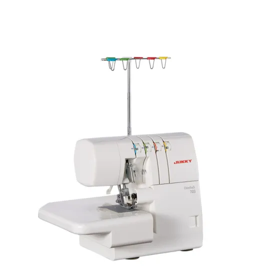 JUKKY 703 Overlock Sewing Machine - Portable Mini Sewing Equipment for Home and Industry