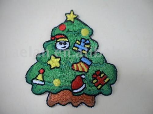 Christmas tree embroiderd