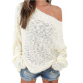 Women's Off Shoulder Sweater Batwing