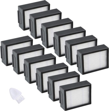 HEPA Filter dan Suku Cadang Penggantian untuk Pembersih Vakum Irobot: I7, I7+, I6, I6+, I4, I3, I3+, J7, J7+, E5, E6, E7, I&amp;J Series