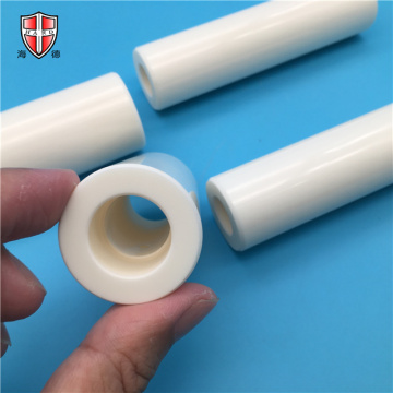 poliert aluminiumoxidkeramik tubo de alúmina manga rohr manga