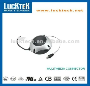 Cat.5e Retractable Lan Cable Reel