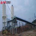 Stationary fixed stabilized soil batching plant