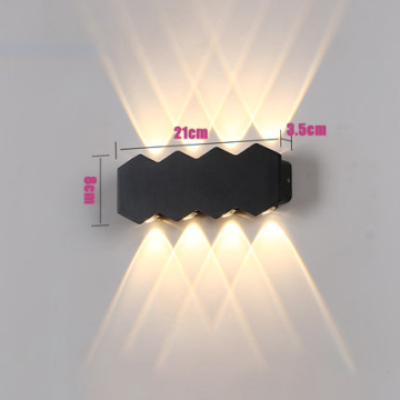 Outdoor Waterproof LED Wall Light - Up and Down Aluminum Plastic Modern Indoor Light" 

However, to make it more concise and SEO-friendly, you might consider:

"Waterproof LED Wall Light - Modern Up/Down Aluminum Plastic Indoor/Outdoor
