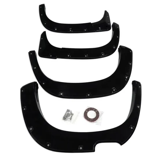 YCSUNZ Gloss Black Modified  Design Wheel Arch Fender Flare For Mitsubishi Triton L200 2019 2020 6PCS/Set 4x4 Accessories