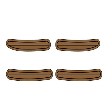 Baja 272 Swim Platform Step Pad - EVA Foam Faux Teak Deck Mat