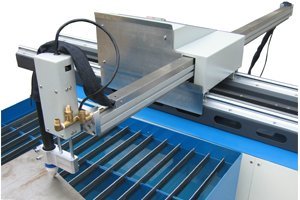 cnc plasma+flame cutting machine