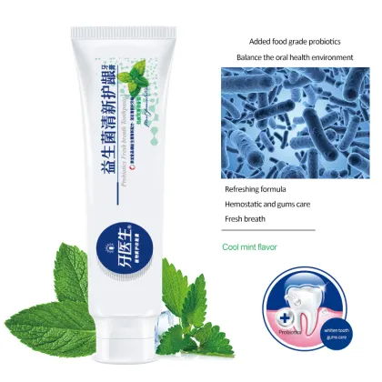 Food Grade Probiotics Gums Protection Toothpaste