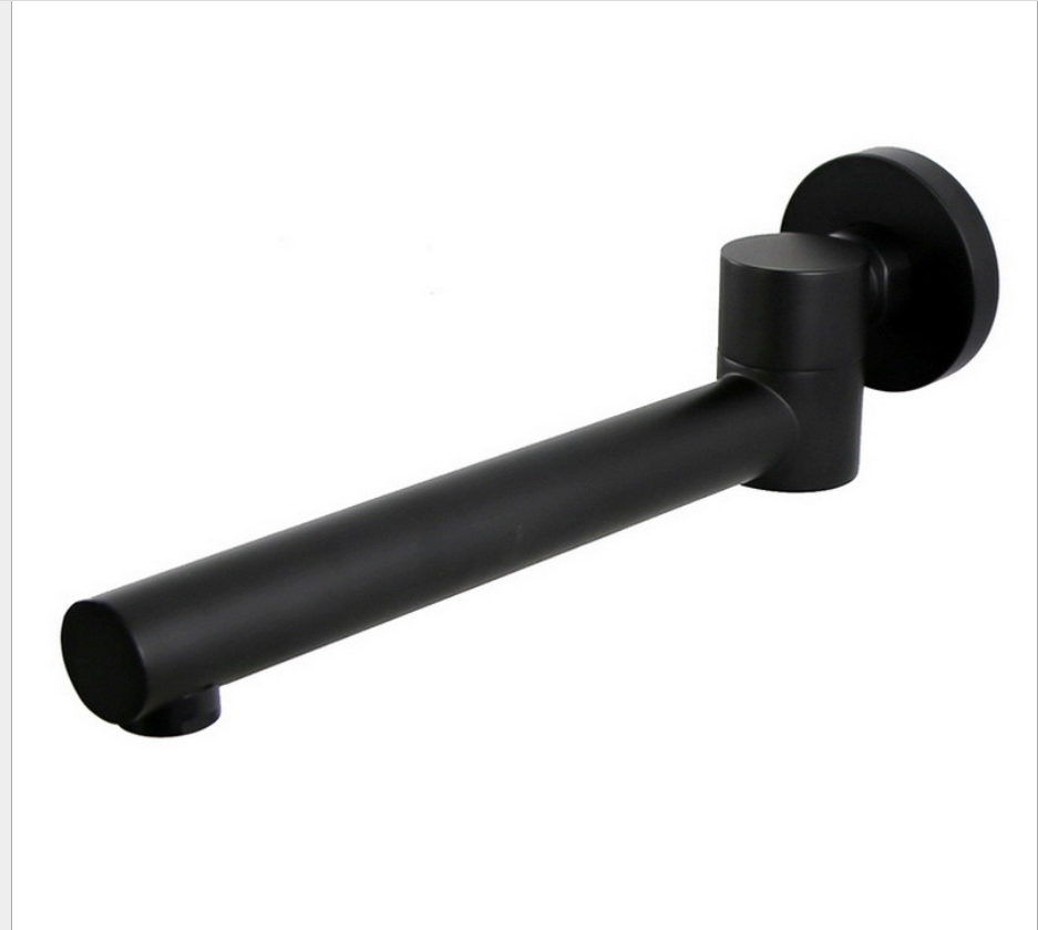 욕실 액세서리 스위블 라운드 황동 크롬 도금 목욕물 월인 스파우트