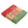 stock corrugated pizza box