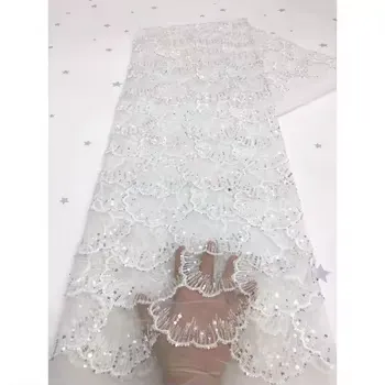 Golden Supplier: Affordable Sequin Embroidery Fabric for Wedding and Party Dresses