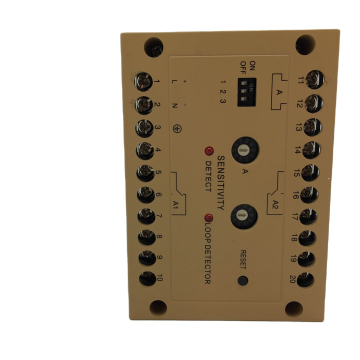 Vehicle Loop Detector: AC 220V Dual Lane, Two Relay Interface for Detecting High Chassis Vehicles with Direction Function
