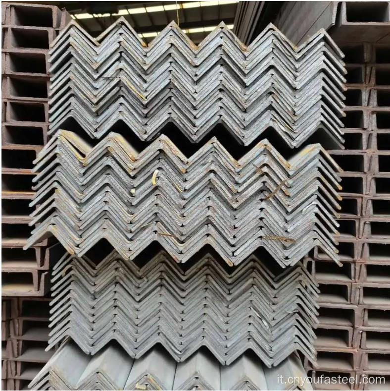 barra angolare in acciaio laminato a caldo