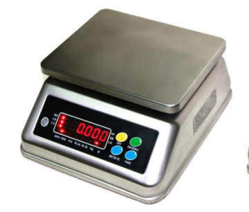 Stainless Steel Waterproof Table Scale - 30kg Capacity
