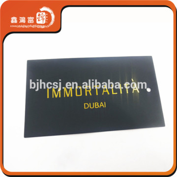 Custom garment gold stamp hang tags