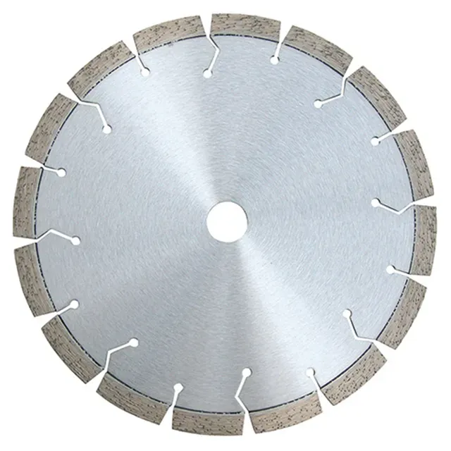 Laser-Welded Segmented Diamond Saw Blade for Cured Concrete and Hard Materials