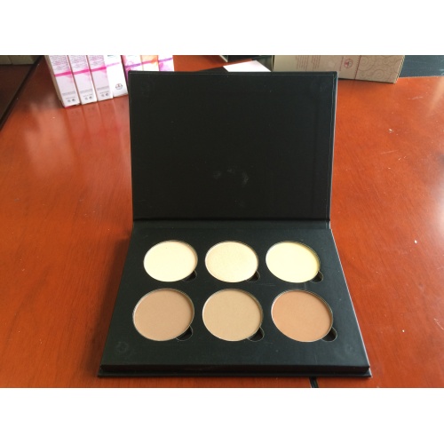 6 colors contouring powder palette