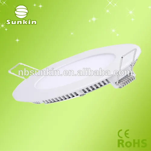 Trade Assurance Aluminum 1400lm round 18W led panel light with CE Rohs certificate