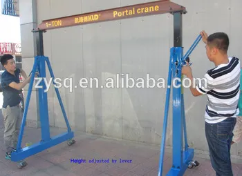 3.5 ton Mini manual gantry cranes