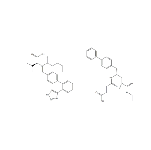 ネプリライシン阻害剤バルサルタン-サキュビトリルナトリウムCAS 936623-90-4の複合体