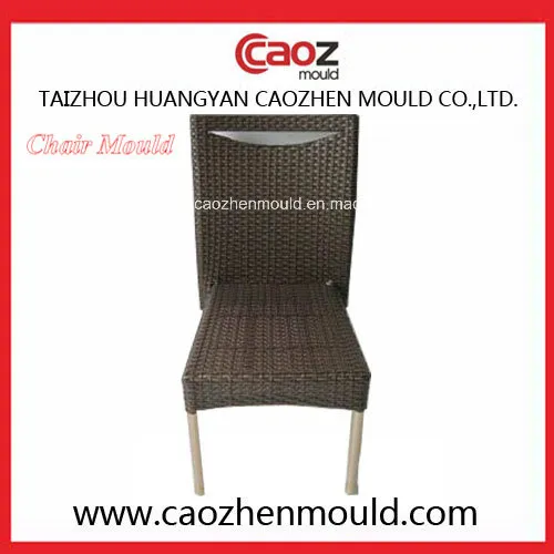 Armless Plastic Rattan Chair Mould Manufacture in China