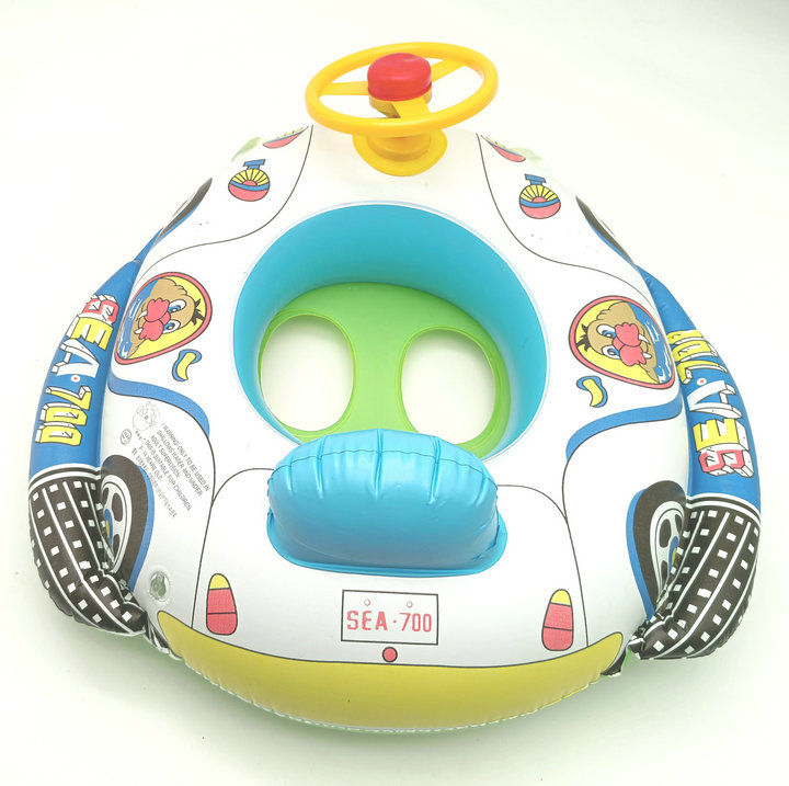 Bote de flotador de piscina inflable para niños